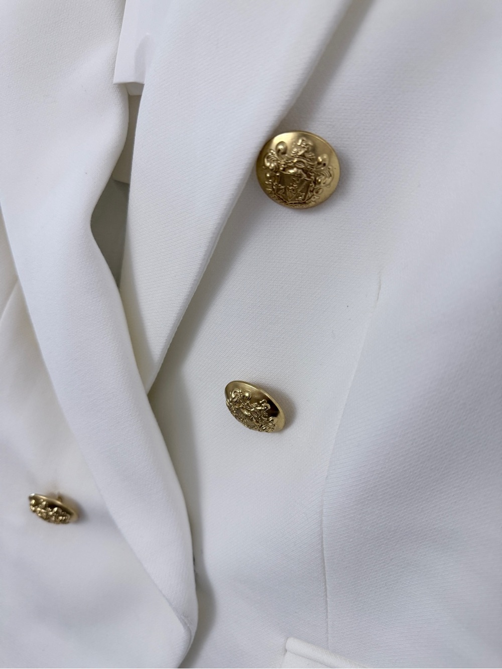 Veronica Beard - Miller Dickey Jacket Off-White & Gold- in size 6 - Picture 5 of 12
